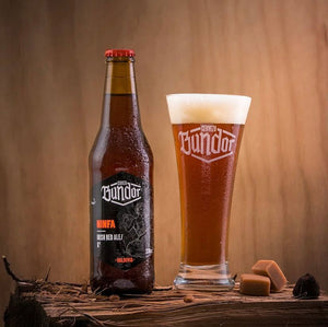 Cerveza Bundor Ninfa Irish Red Ale 6º 330 cc